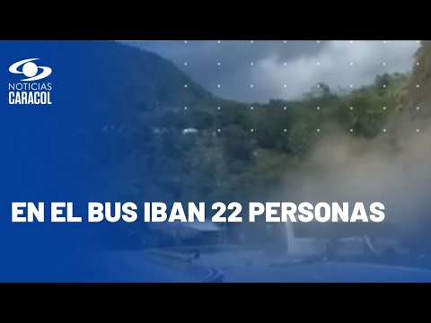 A tres asciende el número de muertos tras accidente de bus en La Vega, Cundinamarca