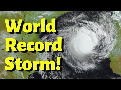 NEW! World Record Storms ~ Cyclone Freddy!