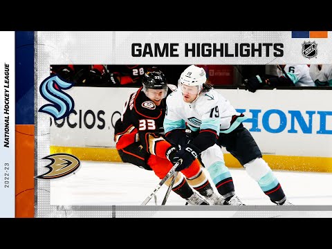 Kraken @ Ducks 11/27 | NHL Highlights 2022