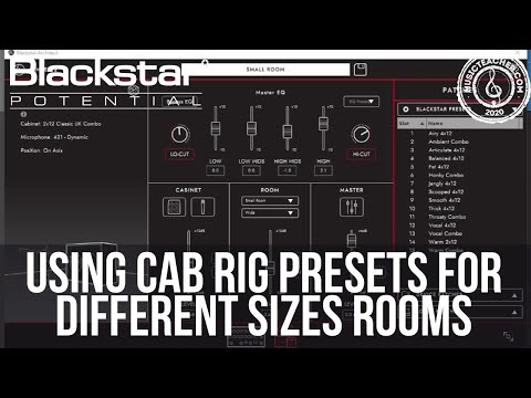 Using CabRig Presets for Different Size Rooms | Blackstar Potential Lessons