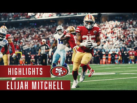 Elijah Mitchell's Top 10 Plays From the 2021 Season | 49ers video clip