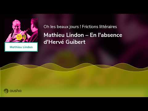 Vidéo de Mathieu Lindon