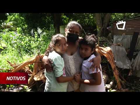 Dos niñas ilesas tras caer un rayo cerca de su vivienda