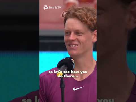 Jannik Sinner Jokes With Medvedev About The Clay Season 🤣