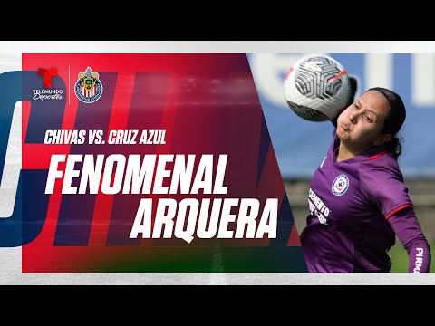 Las atajadas de Jennifer Amaro, portera de Cruz Azul Femenil, ante Chivas | Telemundo Deportes