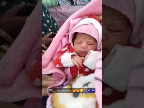 Cute baby 🧿🥰🥰🐥#Welcome baby boy #love #music #bollywood #💗💪🧿🧿😘😘😘