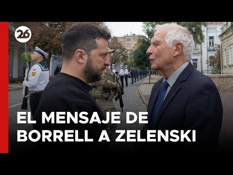 UCRANIA | Borrell a Zelenski: Hay que ganar la guerra y hay que ganar la paz