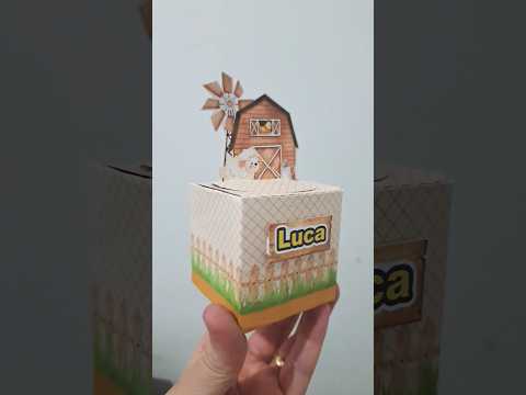 Lembrancinha Fazendinha #papelariapersonalizada #decoracaodefestainfantil #lembrancinhas