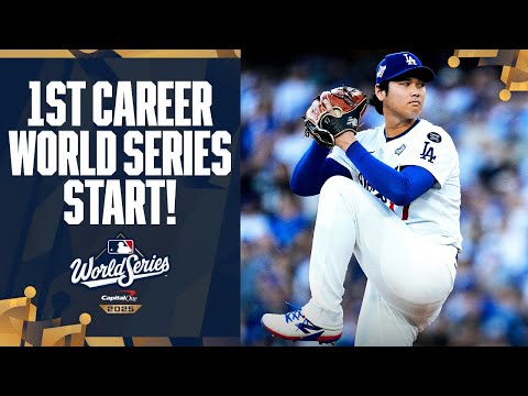 Shohei Ohtani pitches his first career inning in the World Series! | 大谷翔平ハイライト