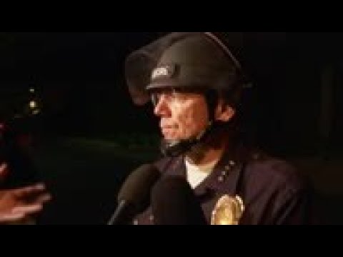 LA police chief asks residents: Work with us