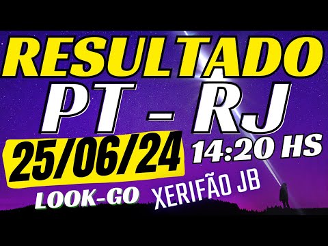 Resultado do jogo do bicho ao vivo - PT - 14:20 25-06-24