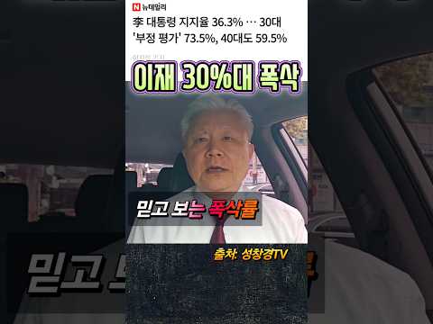 이재명 <strong>30</strong>%<strong>대</strong> 폭삭에 곧 재판?