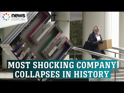 The most shocking company collapses in history