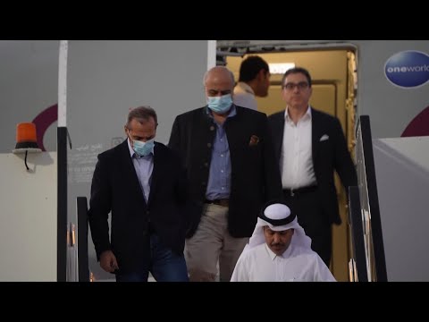 Former US prisoners in Iran arrive in Qatar