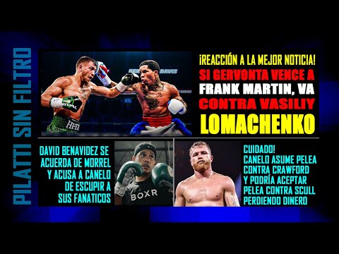 Suena Loma vs. Gervonta, Benavidez se acuerda de Morrell y Canelo pelearía 'gratis' contra Scull