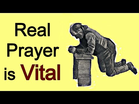 Real Prayer is Vital - Reverend William Macleod Sermon