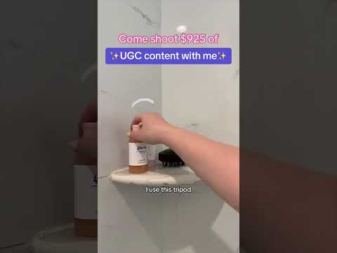 Im really glad i started as a ugc creator because the difference in pay between a ugc creator and a