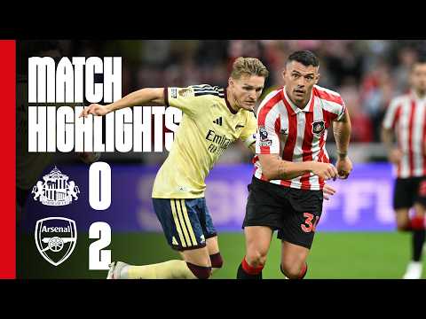 Defeat at the SOL | Sunderland AFC 0 - 2 Arsenal | Premier League Highlights