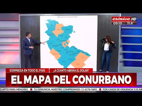 El mapa del conurbano: ¿Quién ganó en los distintos municipios?