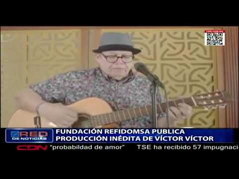 Fundación Refidomsa publica producción inédita de Víctor Víctor