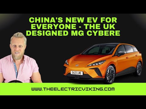 China's NEW EV for everyone - the UK designed MG CyberE