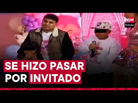 SJL: sicario ingresa a fiesta infantil y asesina al padre de la cumpleañera