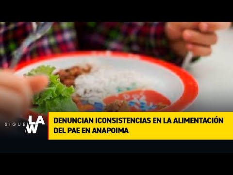 Denuncian inconsistencias en el PAE de Anapoima