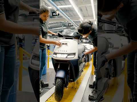 How our family scooter Ather Rizta is made | #shorts