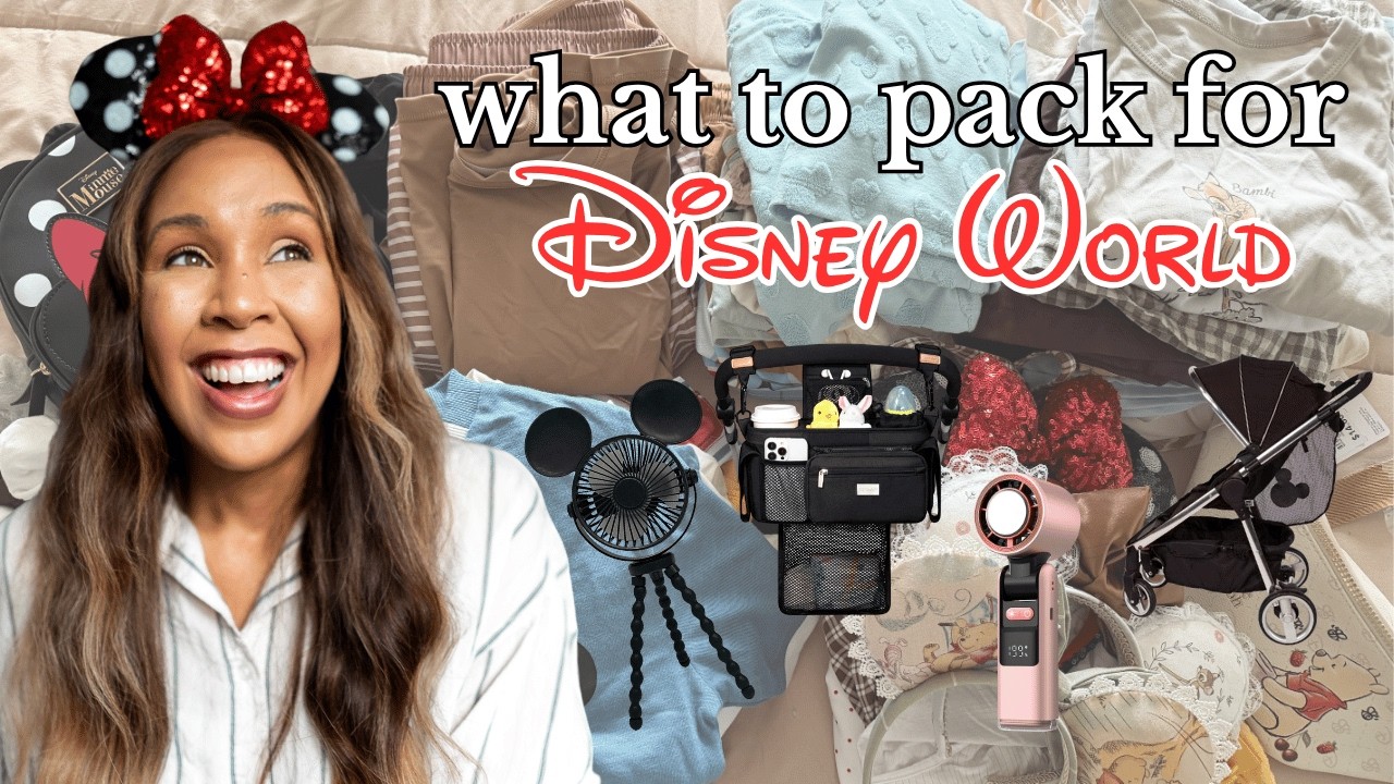 What to Pack for Disney World (Beat the Heat and Keep Kids Comfortable)