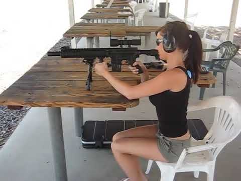 HOT CHICK with GUN