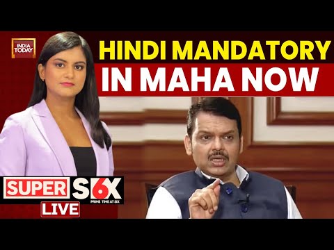 Super Six With Akshita Nandagopal | Maha Anti-Hindi Fight | Hindi Imposition Storm Hits Maharashtra