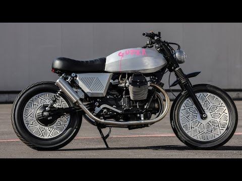 Tom Dixon creates custom motorcycle for Moto Guzzi named Tomoto