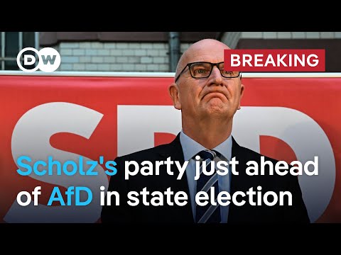 Germany state election: Results show far-right AfD appears to be close second | DW News