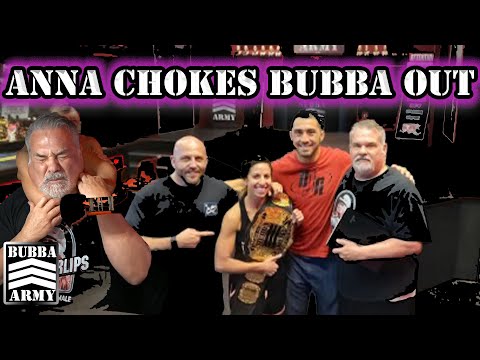Anna Chokes Bubba Out, Matt Arroyo and Jeff From Gracie Tampa #JiuJitsu #MMA- #TheBubbaArmy