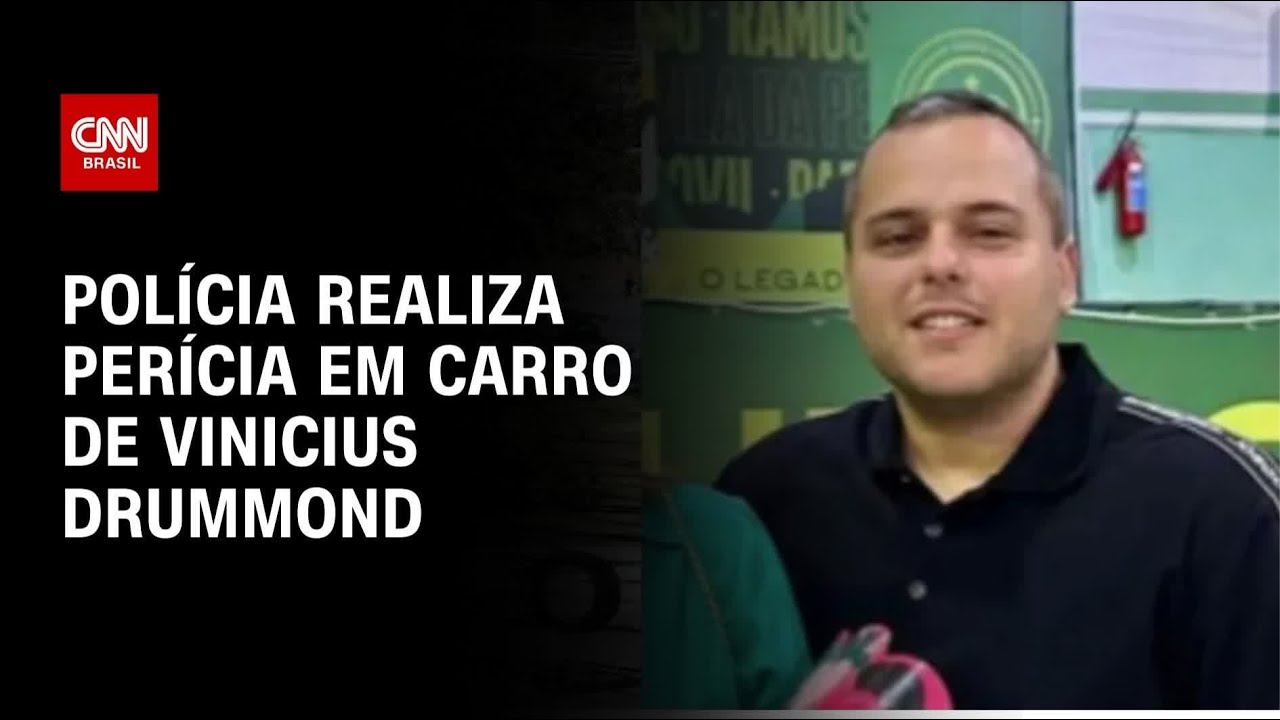Polícia realiza perícia em carro alvejado do bicheiro Vinicius Drummond  | AGORA CNN