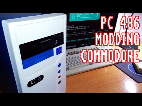 PC 486 Modding Commodore (Ordenador restaurado y adaptado)