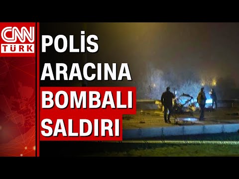 Diyarbakır'da polis servis aracına bombalı saldırı!