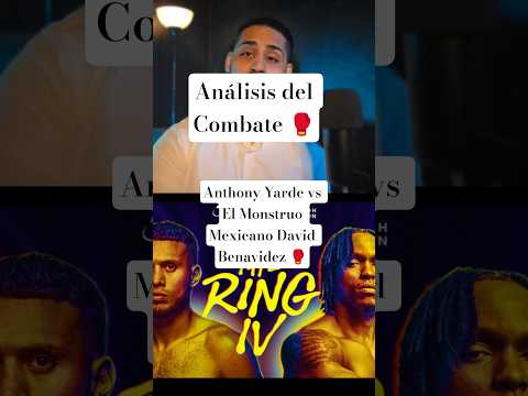 Análisis del combate David Benavidez vs Anthony Yarde 🥊 #boxeo #boxing #benavidez #yarde