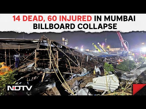 Mumbai Billboard Collapse | 14 Dead, 60 Injured After Huge Billboard Falls During Mumbai Dust Storm