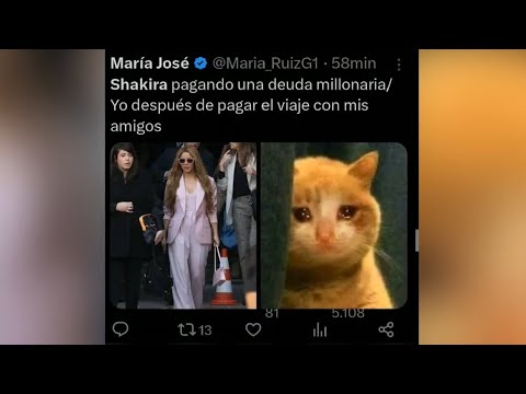 Llueven memes de Shakira en las redes sociales tras pagar multa millonaria