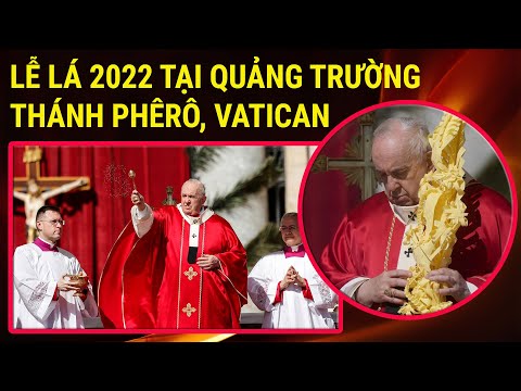 Phóng sự đặc biệt: Lễ Lá 2022 tại quảng trường Thánh Phêrô của Vatican