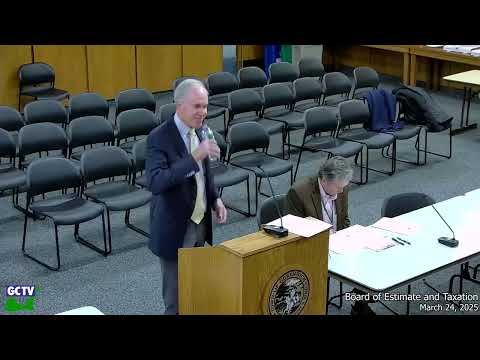 Board of Estimate & Taxation, March 24, 2025