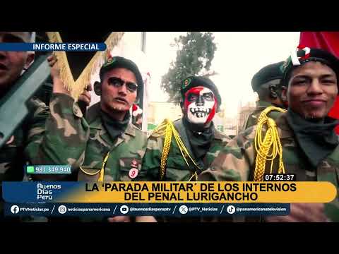 BDP Infome especial Presos de penal San Pedro hacen su propi desfile militar