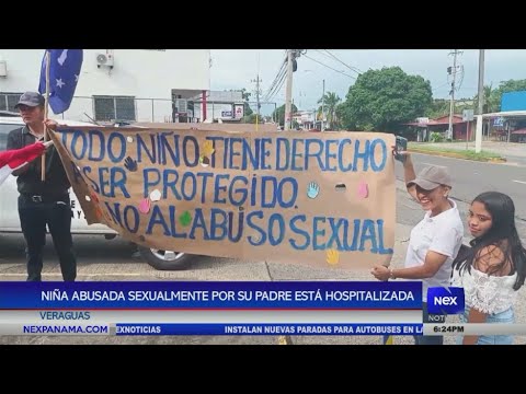 Nin?a abusada sexualmente por su padre esta? hospitalizada en Veraguas