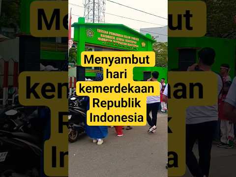 Menyambut hari kemerdekaan Republik Indonesia#17agustus #dirgahayu#harimerdeka