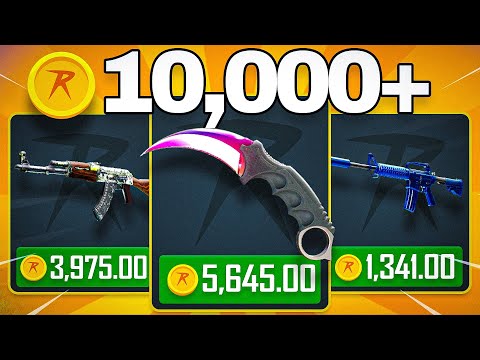 Thumbnail for HUGE $5,600 Karambit Fade Pull On CSGOROLL!