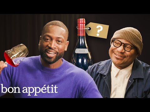 NBA Legend Dwyane Wade Guesses Cheap vs. Expensive Wines | Bon Appétit