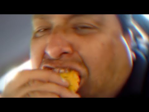 joey enjoys some delectable boneless chicken
