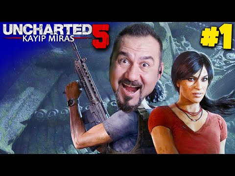 NE? O KADIN O KADIN MIYMIŞ? HEM HIRSIZ HEM GÜZEL! | PS5 UNCHARTED 5: Kayıp Miras Türkçe Bölüm 1