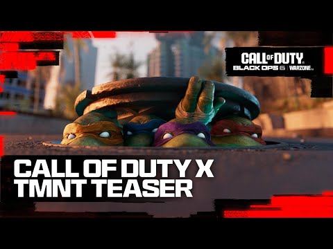 COD x Teenage Mutant Ninja Turtles Tease | Call of Duty: Warzone & Black Ops 6